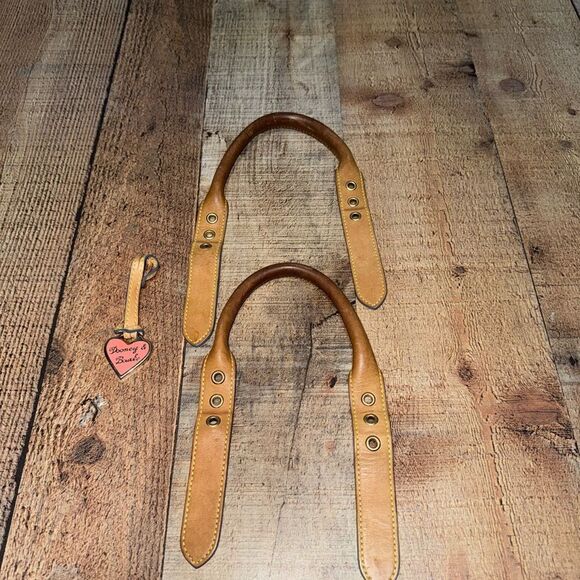 Dooney Bourke satchel replacement straps / handles
And bag charm - Picture 1 of 9
